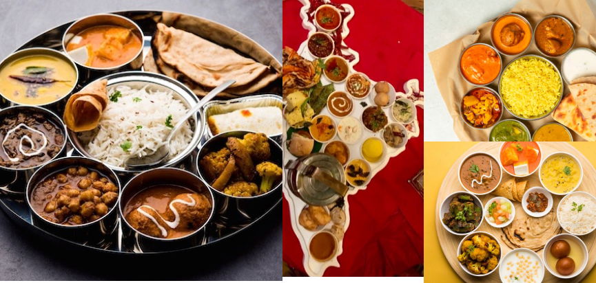 Thali Traditional Indian Dish