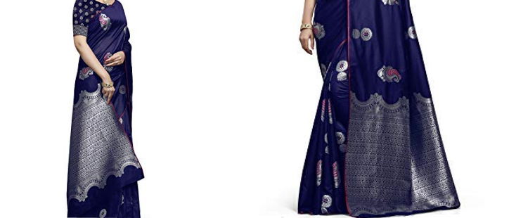 Banarasi Silk Saree Under Rs.1000