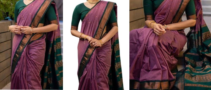 Lichi Silk Saree Under Rs.1000