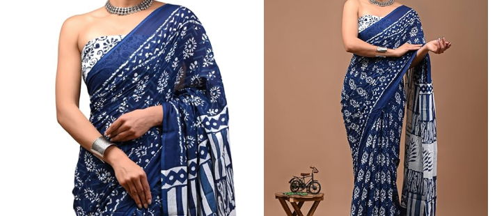 Printed Cotton Saree