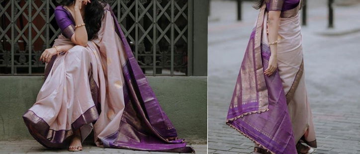 Soft Lichi Silk Saree