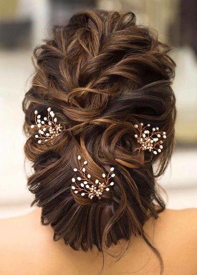 Puff Bun hairstyle in silk saree