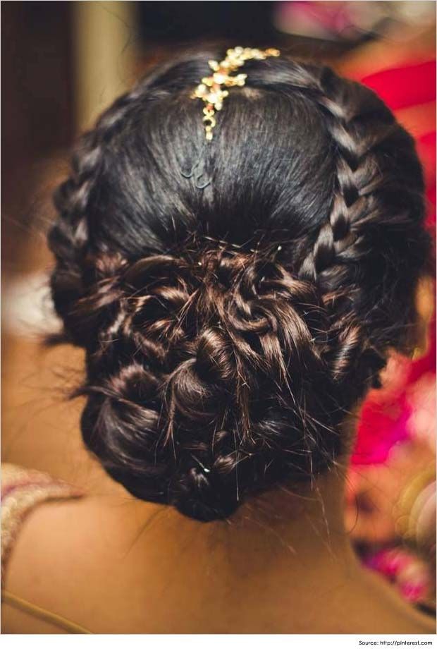 Crown Braid in a Bun