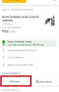 How to Cancel order on Shopsy