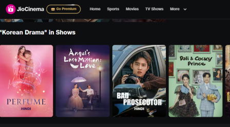 JioCinema Kdrama Shows