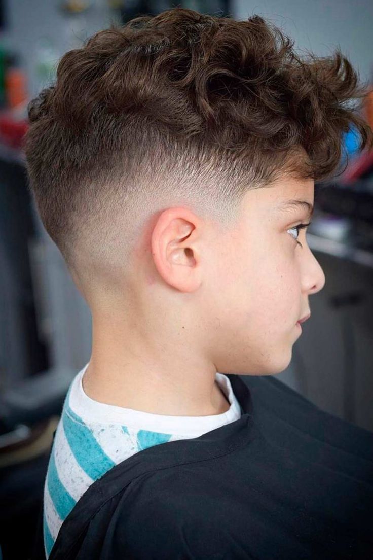 Charming Curly Top | hairstyle for boys