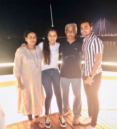 Tejasswi Prakash Family