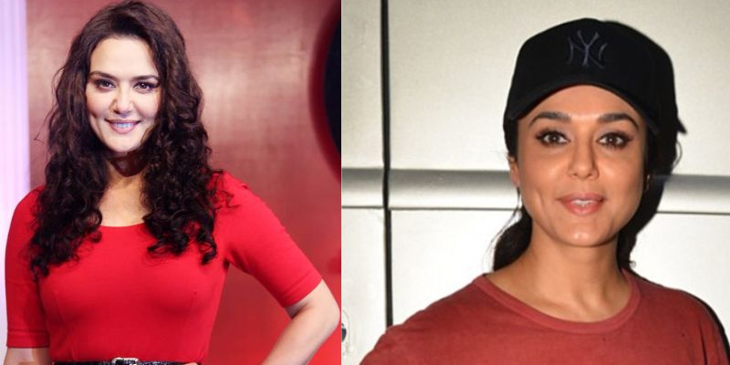 Preity Zinta without make up | Bollywood Actresses Without Makeup