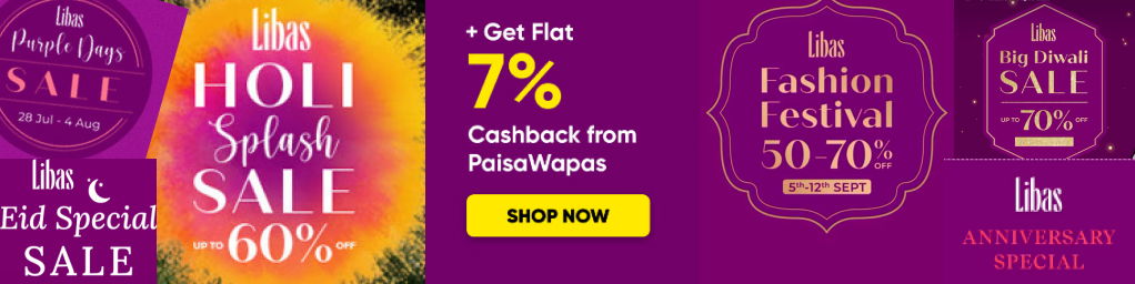 Upcoming Sales on Libas