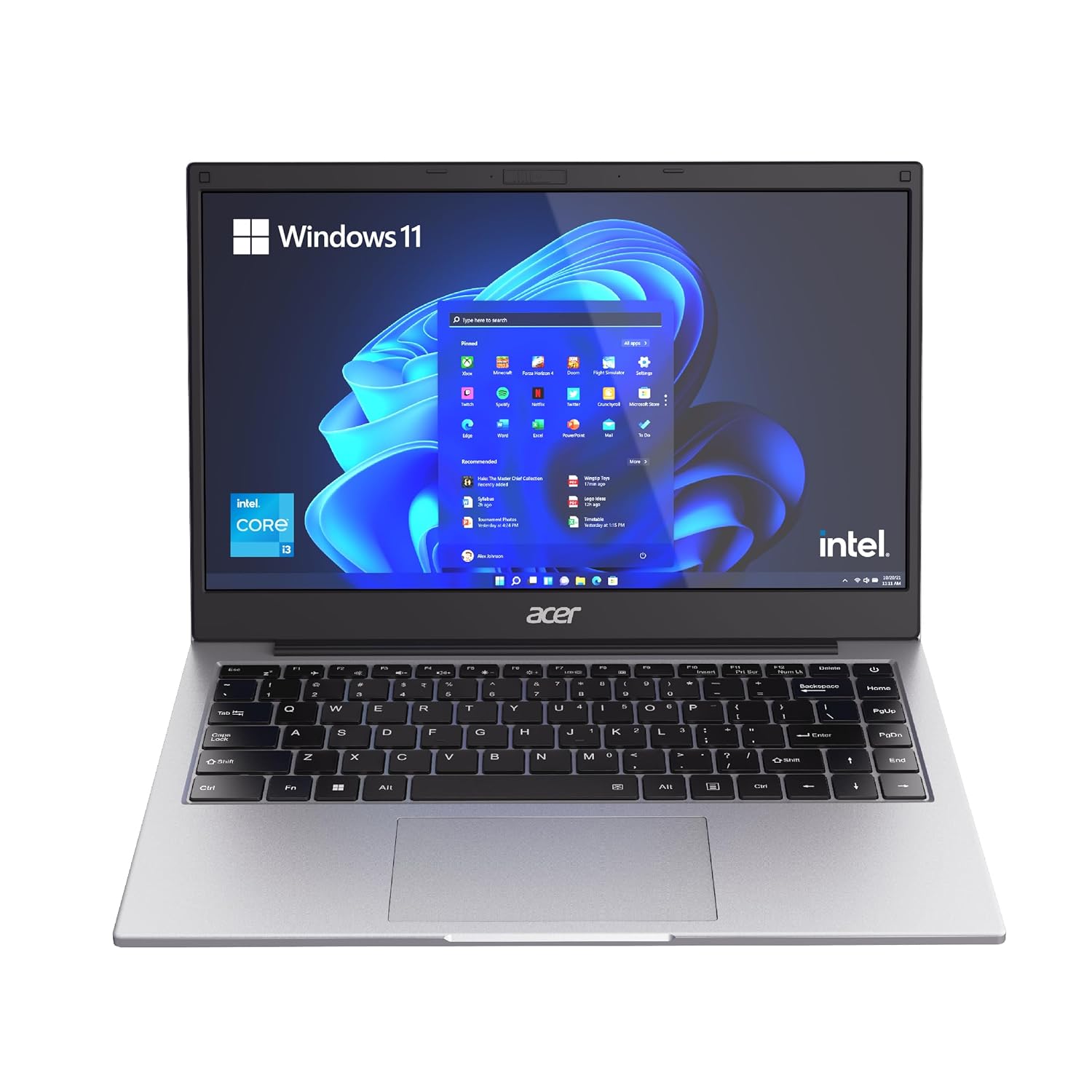 Acer One Intel Core i3 11th Gen 1115G4
