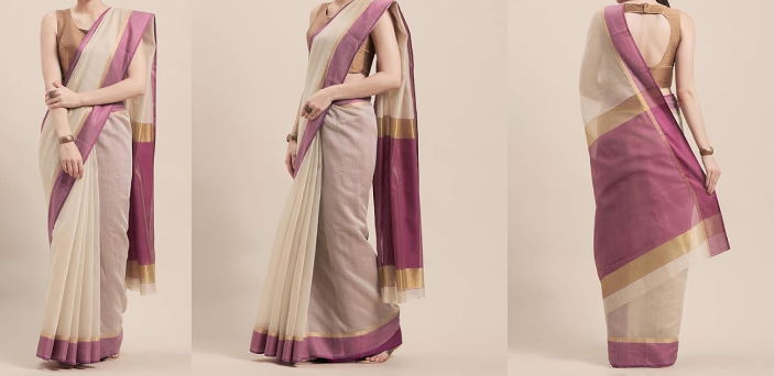 Silk Kerala Cotton Saree