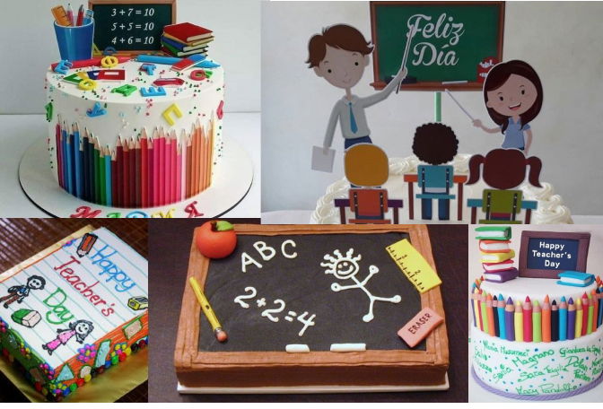Cake designs for Teachers Day