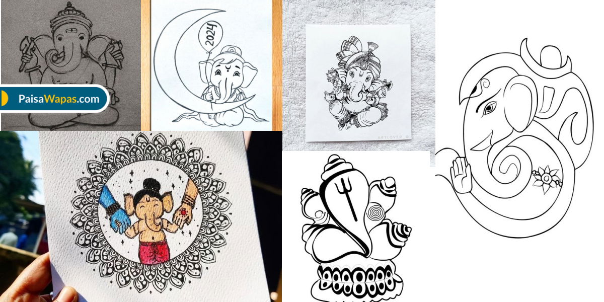 Ganesh Drawing Ideas