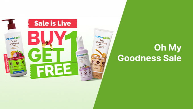 B1G1 Sale | Buy 1 Get 1 Free + Instant 5% Off On Online payments