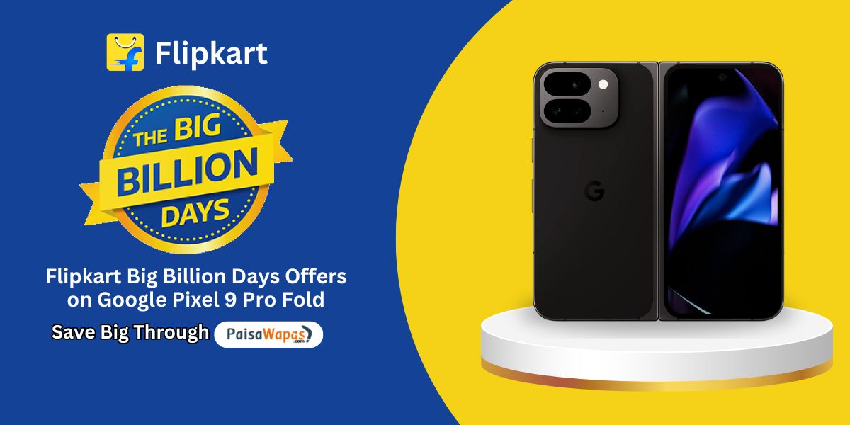 flipkart bbd offers on pixel 9 pro fold