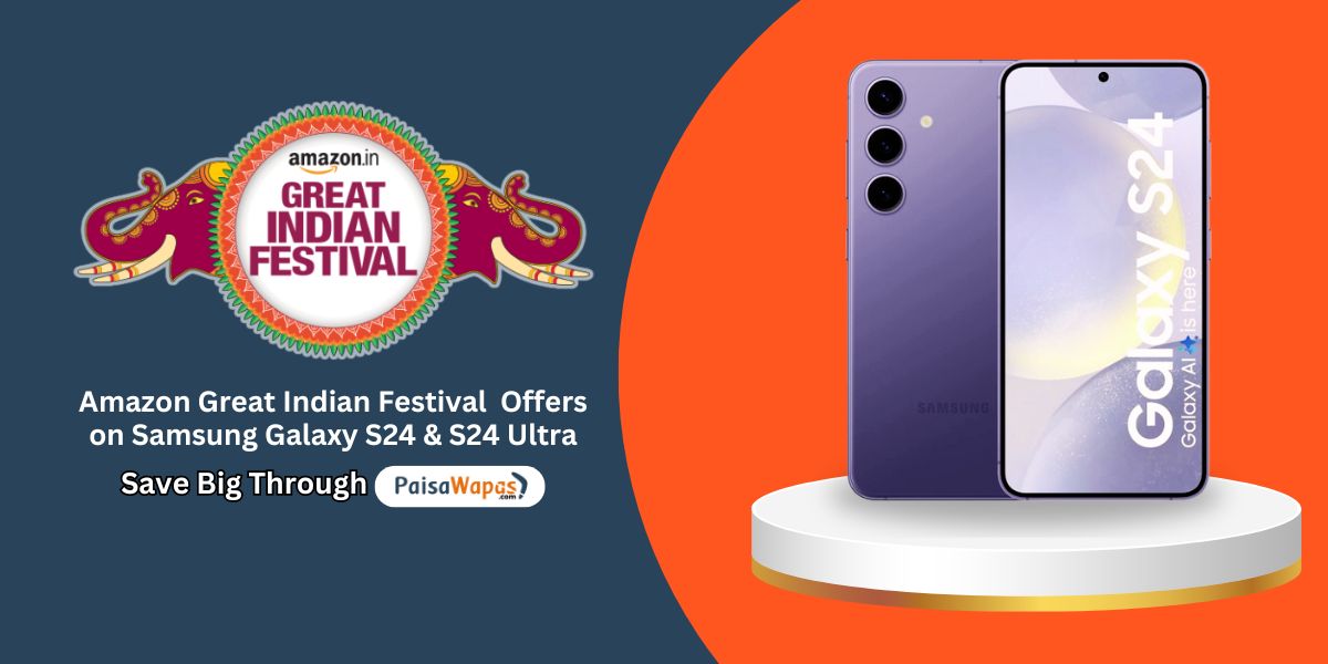 Amazon Great Indian Festival offers on samsung galaxy s24 ultra