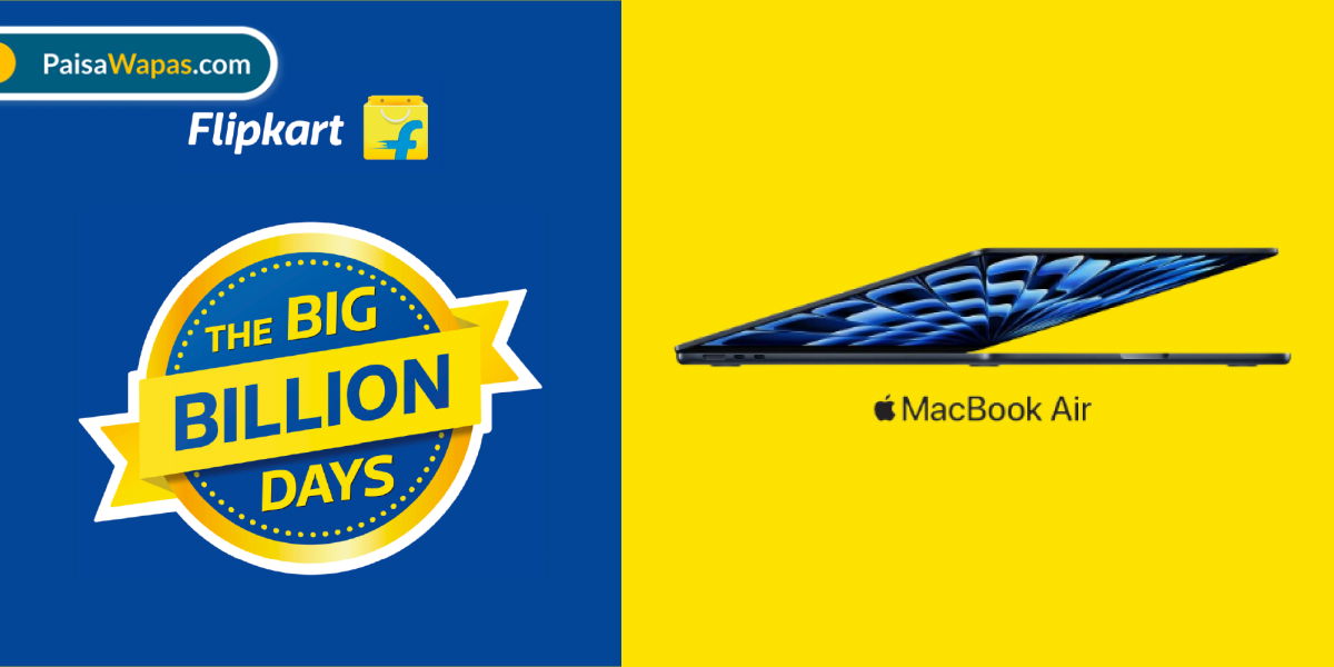 Flipkart Big Billion Days Offers on MacBook Air M2