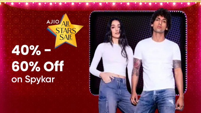 Get 40% To 60% Off On Spykar For Men & Women