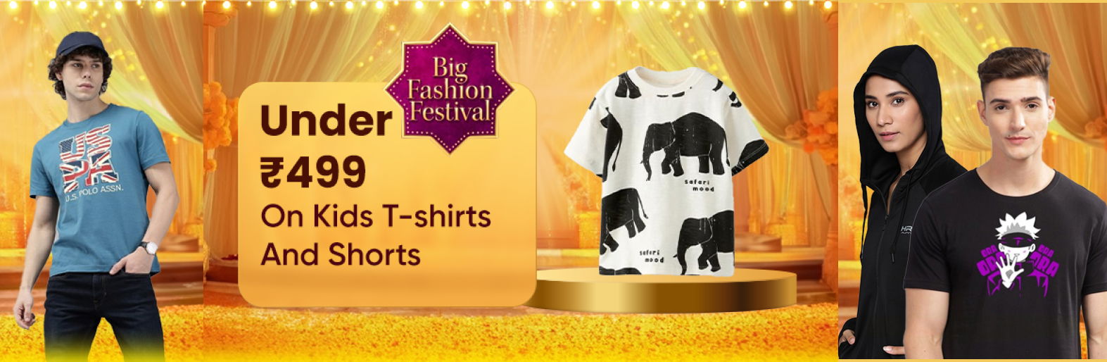 Myntra BFF Offers on T-shirts