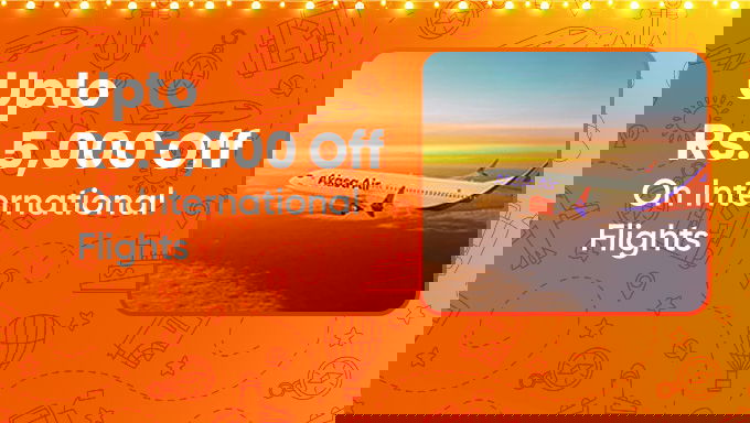 INTERNATIONAL FLIGHTS|Upto Rs.5,000 Off On International Flights 