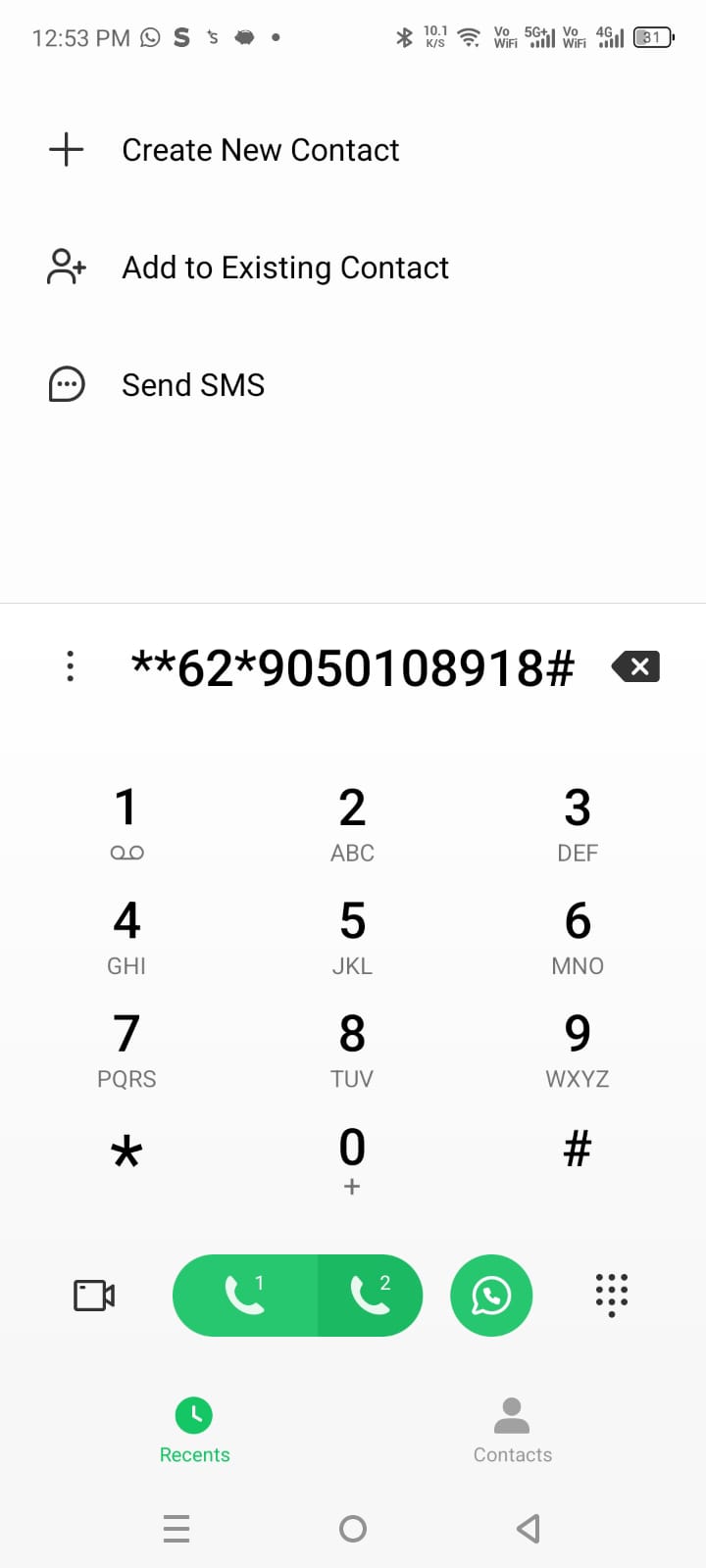 Code to forward calls when your phone is out of reach