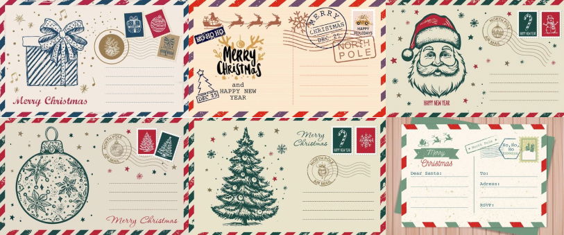 Christmas Post Cards