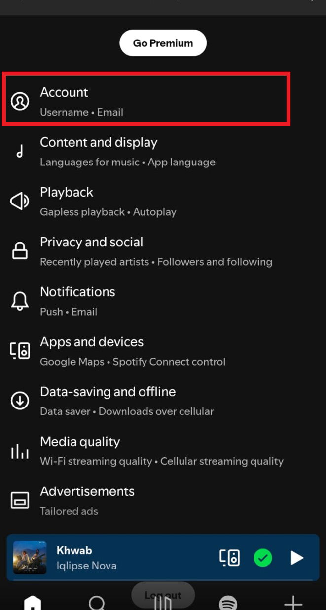 cancel spotify subscription