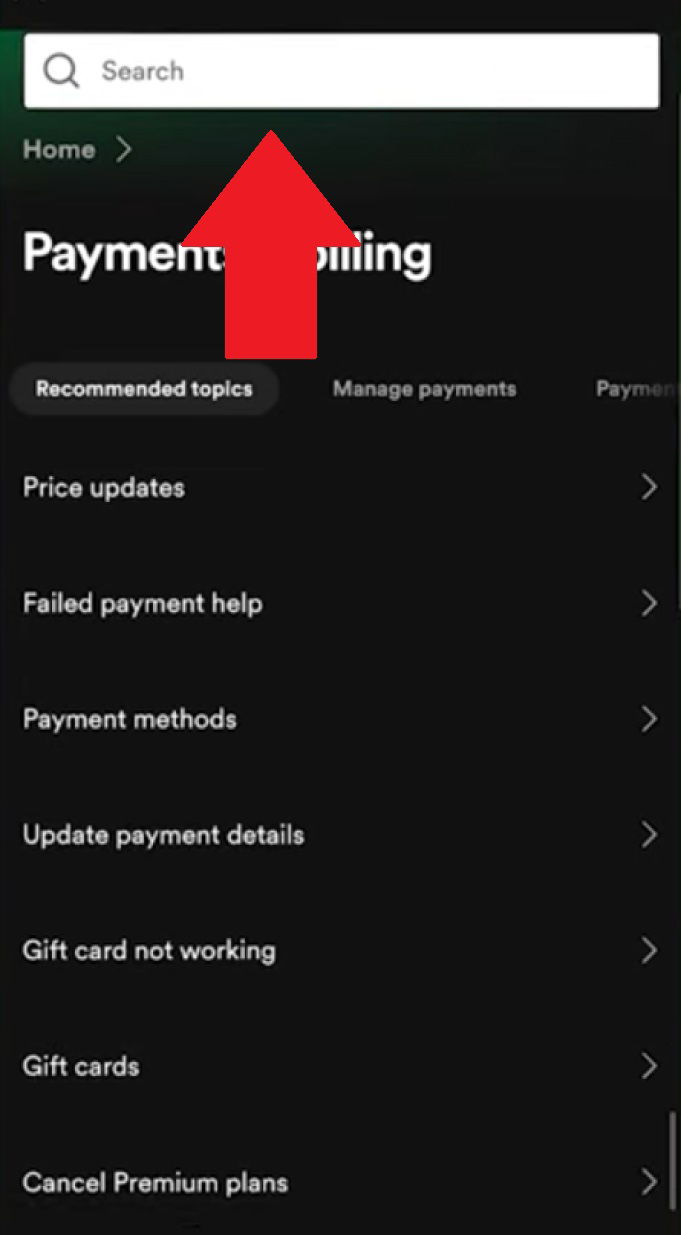 cancel spotify subscription