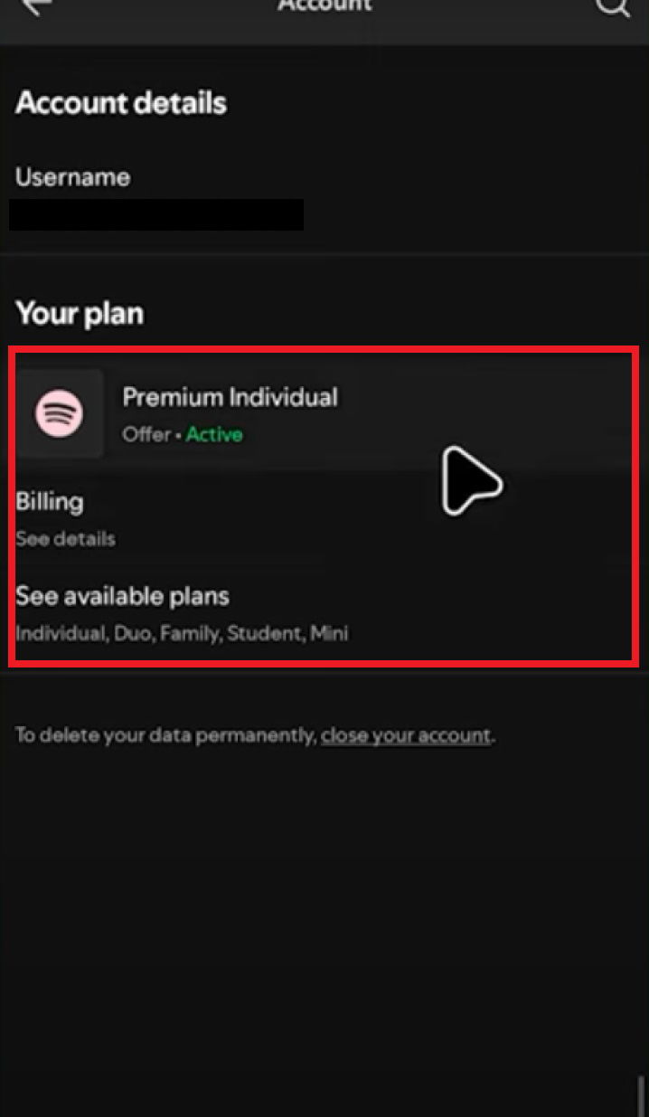 how to cancel spotify premium