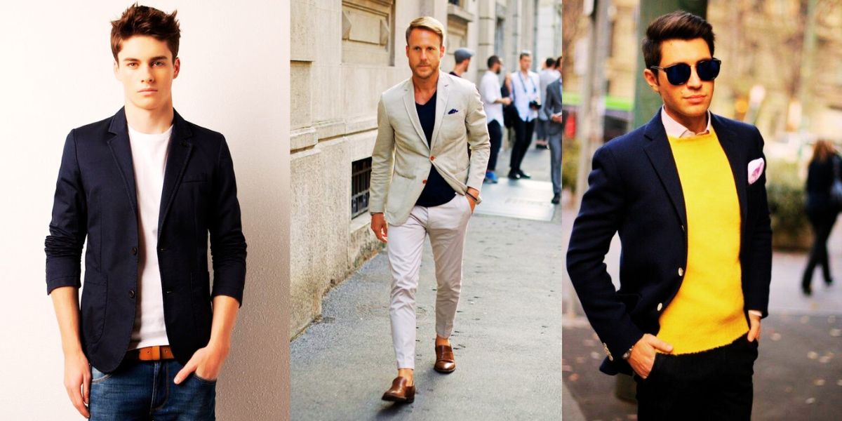 t shirt with blazer combinations