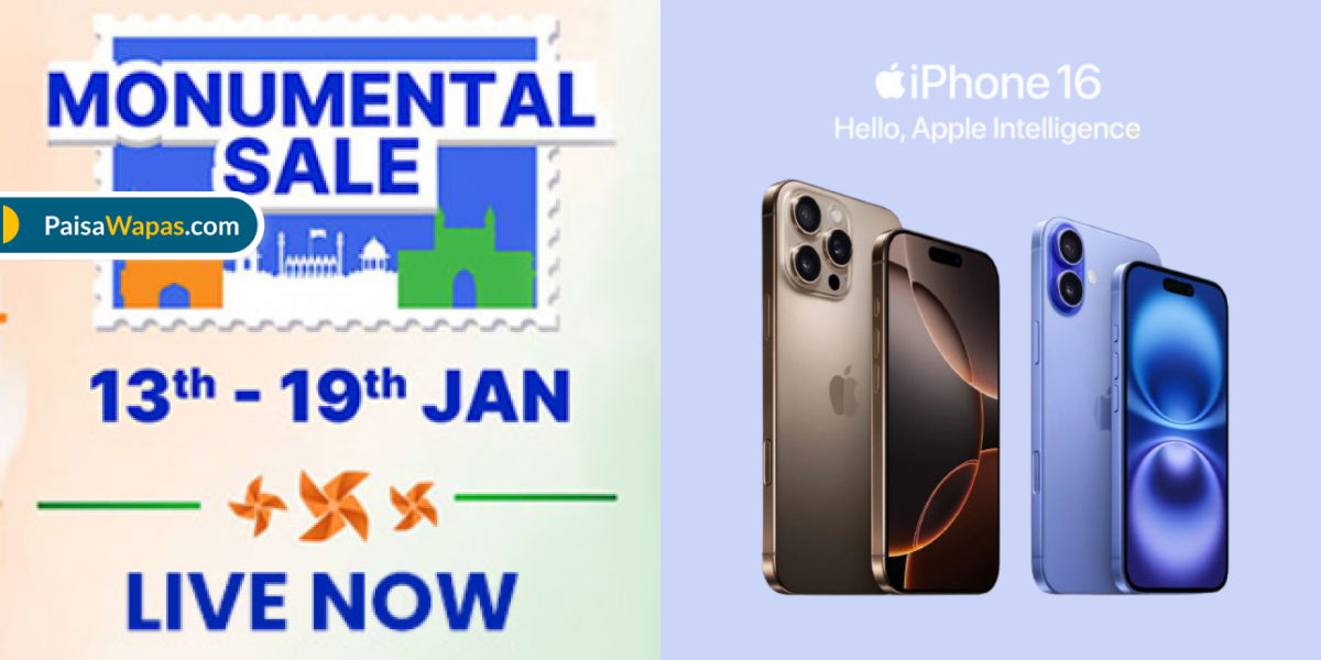 Flipkart Republic Day iPhone 16 Offers