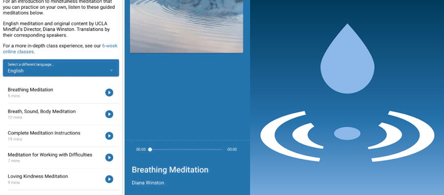 UCLA Mindful Meditation App