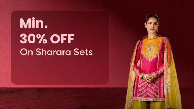 Min 30% Off On Sharara Sets