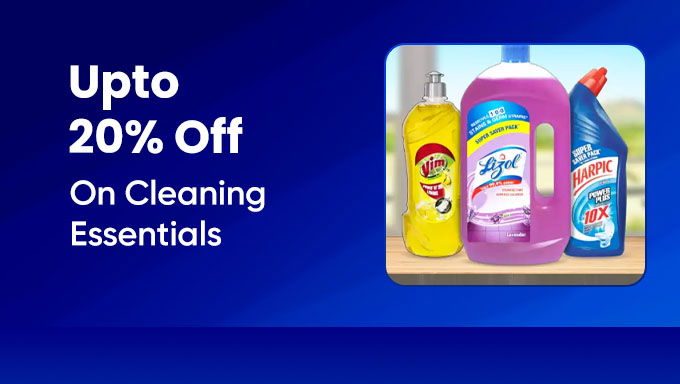 Upto 20% Off On Cleaning Essentials