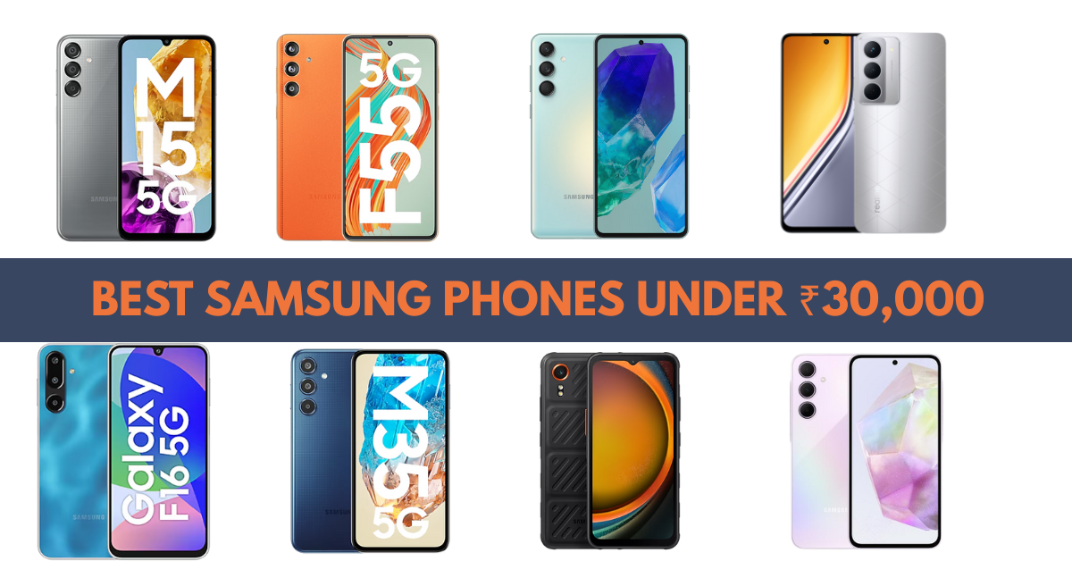 Best samsung phones under 30,000