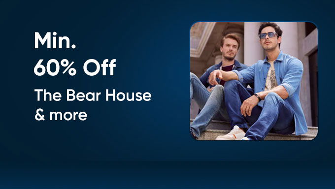 Men’s Fashion Deals | Minimum 60% OFF on Clothing