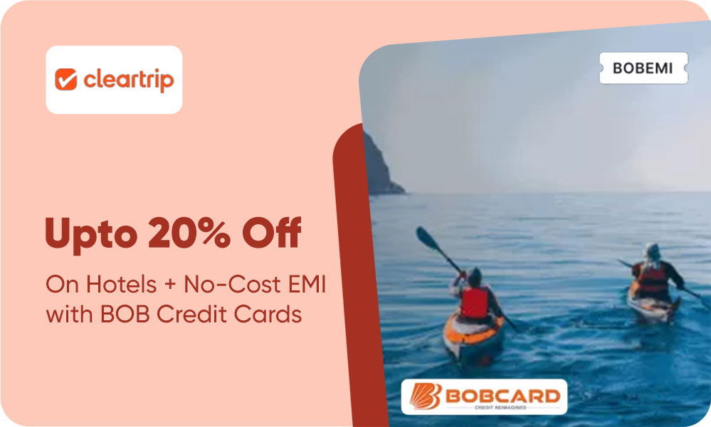 Upto 20% Off + No Cost EMI With BOBCARD EMI Transactions!
