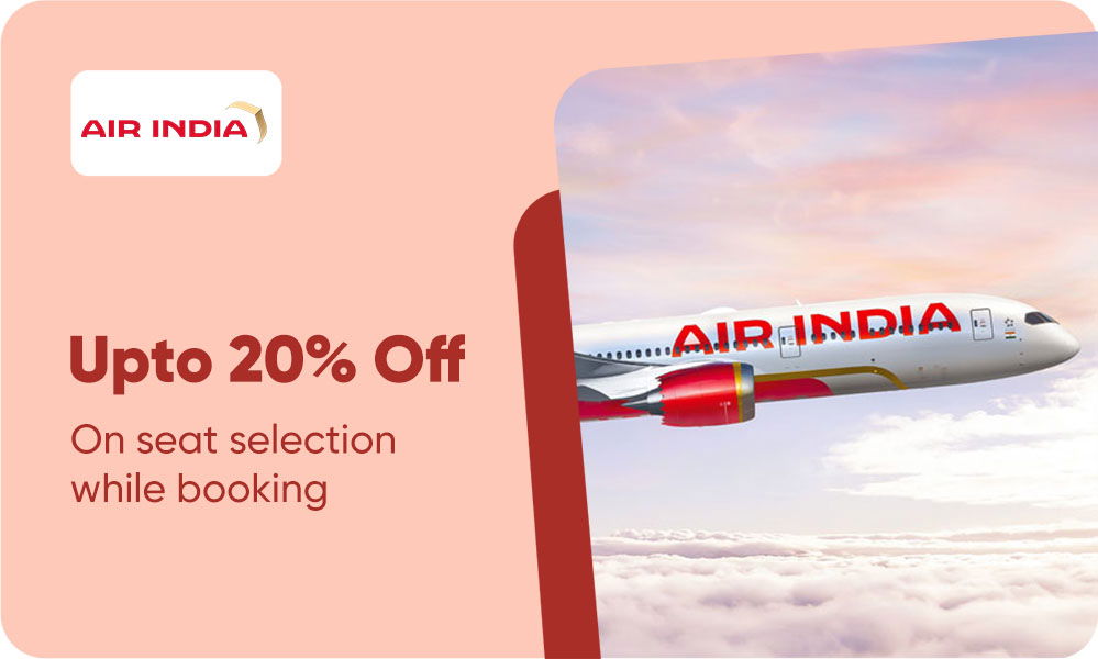 Upto 20% Off On Seat Selection While Booking