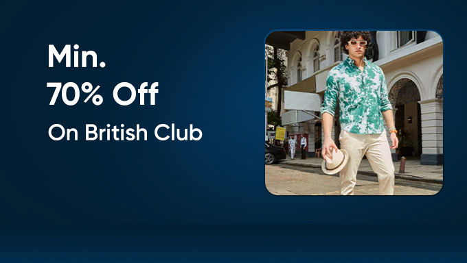 Min 70% Off On British Club