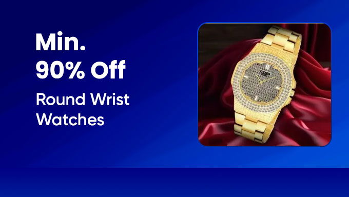 Min 90% Off On Wrist Watches
