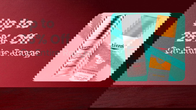 Upto 25% Off On Eucerin