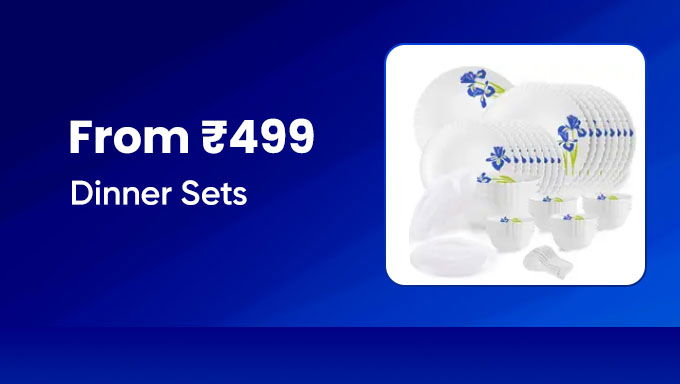 Dinner Sets Starting From Rs.499