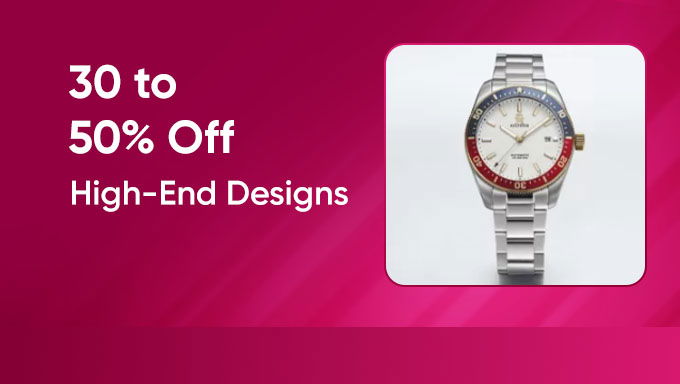Upto 30% To 50% Off On Watches