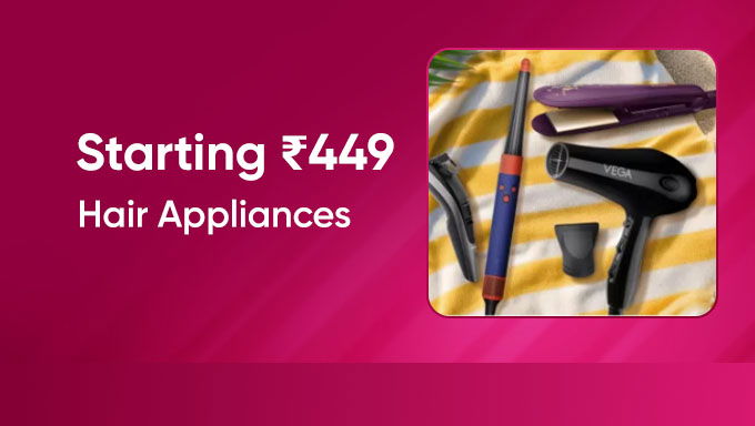 Hair Products Starting From Rs.449