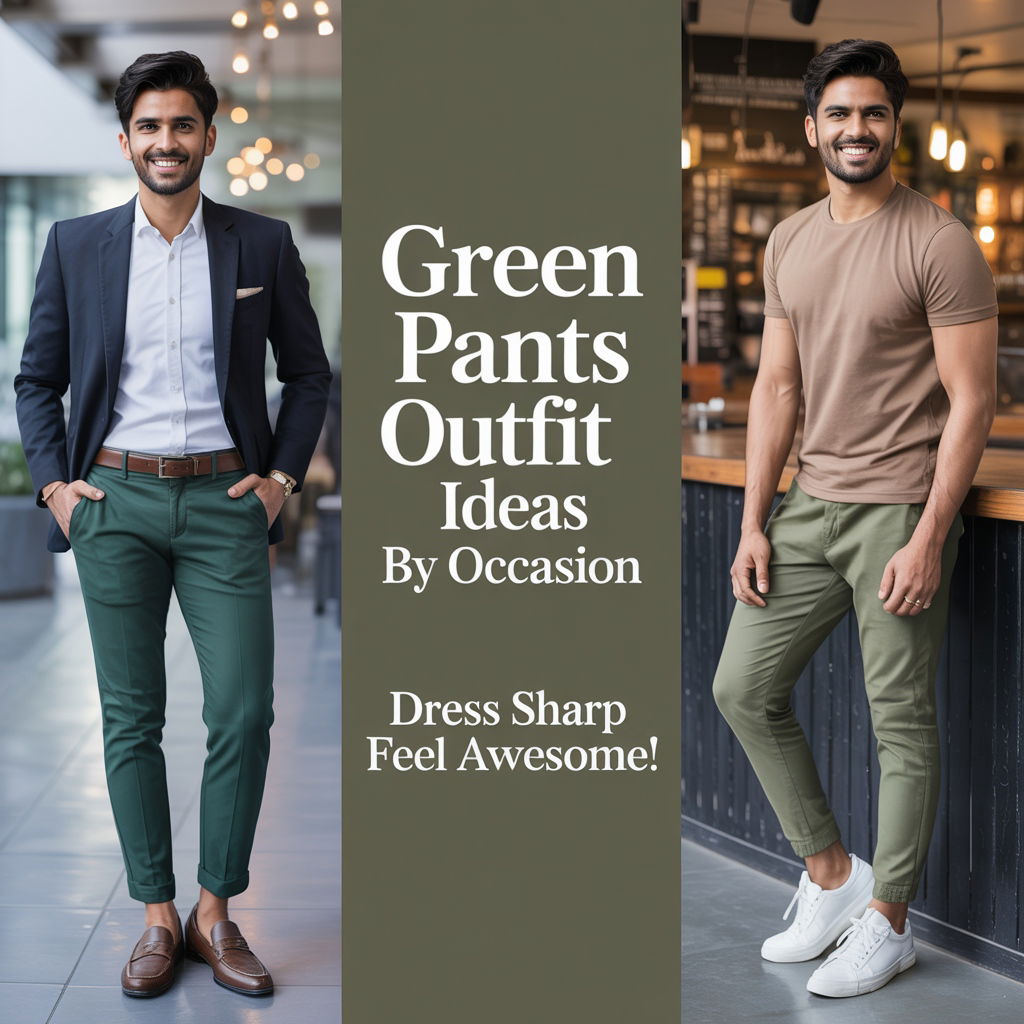 green pant matching shirt