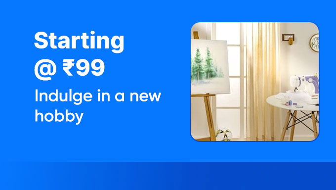 Get up to 60% Off on Painting, Decorating items