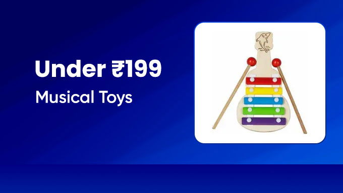 Musical Toys Under Rs.199
