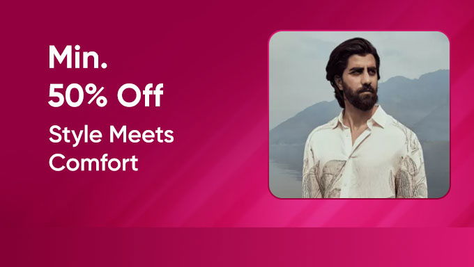 Stylish Wear | Min 50% Off On RARE RABBIT