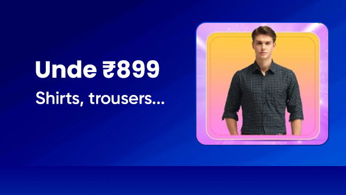 Men’s Shirts & Trousers | Under ₹899 | Arrow & Raymond