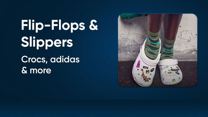 Crocs | Adidas | Flip-Flops & Slippers | Min. 30% Off